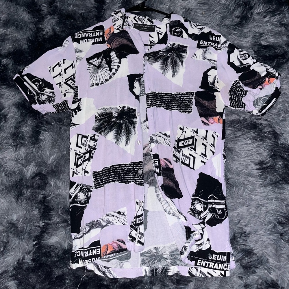 Edgy (Men’s Size) Button Up